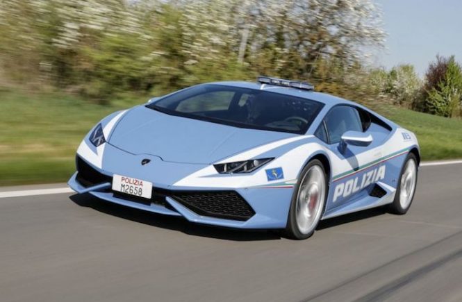 Lamborghini Police Car