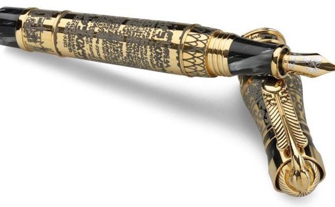 Gold pen
